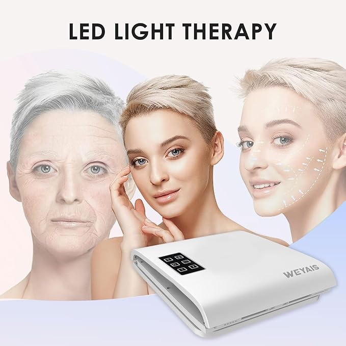 Red-Light-Therapy, Red Light Therapy for Face, 7 Colors Facial Led Light Therapy Face Mask,SPA Equipment for Skincare at Home