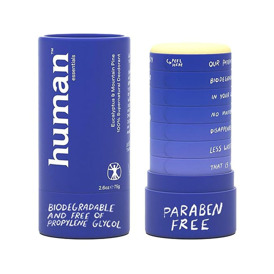 Natural Deodorant | Alumium Free, Plant-Based, Baking Soda & Plastic Free | Long-Lasting Protection for Sensitive Skin | Vegan and Eco-Friendly MADE IN USA