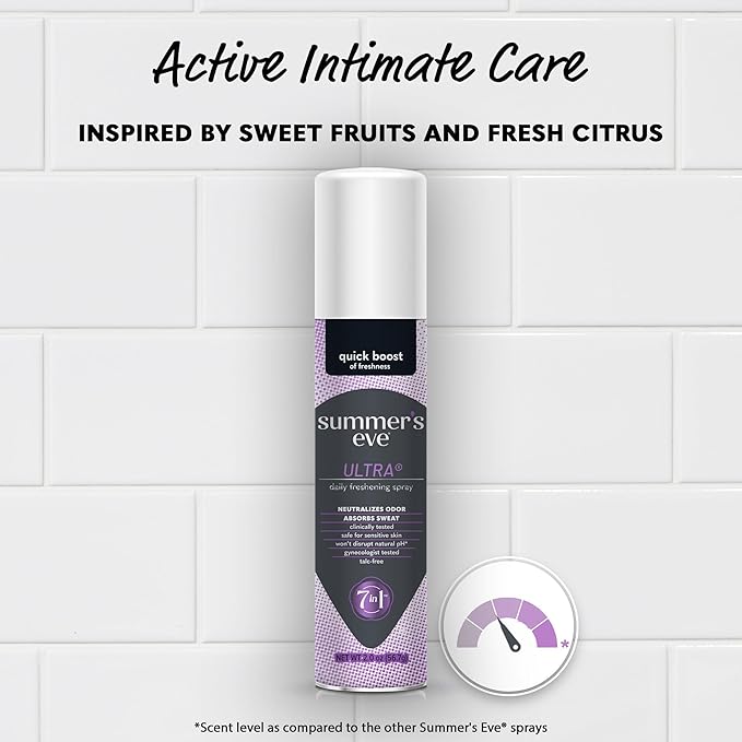 Summer's Eve Cleansing Wash | 15 Ounce | (Pack of 3) and Summer's Eve Freshening Spray | Ultra | 2 oz Size | Pack of 3 | pH Balanced, Dermatologist & Gynecologist Tested