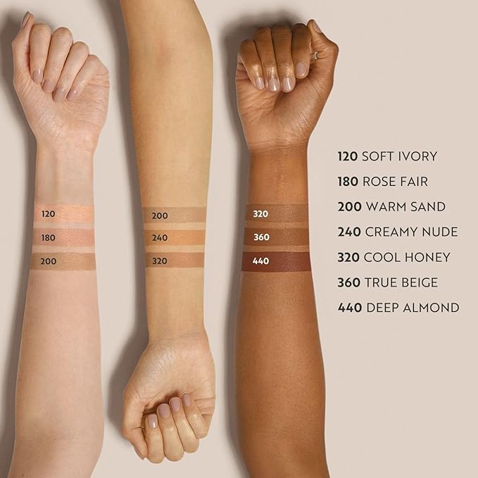 M. Asam MAGIC FINISH Supercharge Serum Foundation Creamy Nude (1.01 Fl Oz) - Moisturizing Make Up & Firming Face Serum In One, Anti-aging CC Cream With Optimal Coverage & Hyaluronic Acid