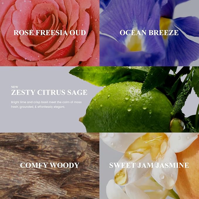 Atom Fresh Mini Deodorant Travel Size for Women - 5 Pack, Aluminum & Baking Soda Free, 72 Hour Odor Protection with Amino Acids