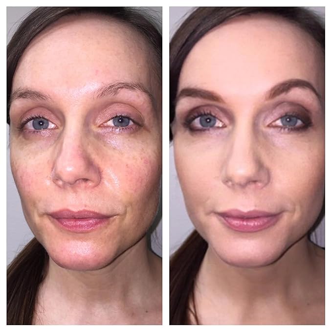 Emani Mineral Pressed Powder, Full Coverage Compact Foundation with Matte Finish, Long-Lasting Face Makeup Suitable for All Skin Types (1008 Deep G20 (Warm Ebony))