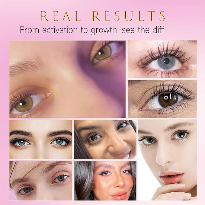 Eyelash Growth Serum - Natural Lash Enhancer with 15 Botanical Extracts - Advanced Lash Formula for Longer, Thicker, Fuller Looking Lashes - Oil-Free, Hypoallergenic & Gentle - 3ml