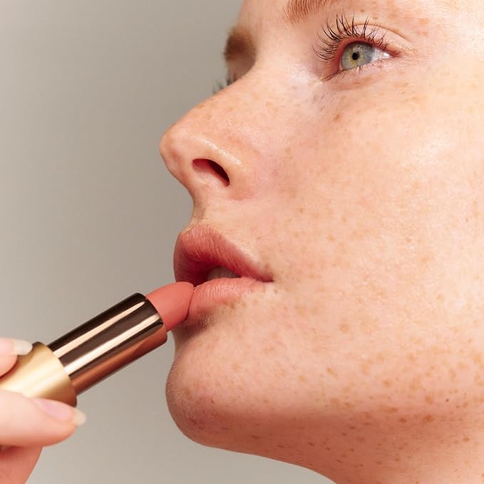 INIKA Organic Lipstick | Non-Toxic, Vegan and Cruelty-Free Makeup Enriched with Jojoba Oil, Moisturizing Shea Butter and Long-Lasting Pigment | Soft Coral