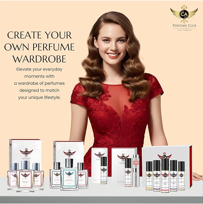 CA Perfume Impression of White Suede for Women Floral Woody Musk Fragrance Long Lasting Perfumes for Women Eau De Parfum 1.7 Fl Oz 50ml