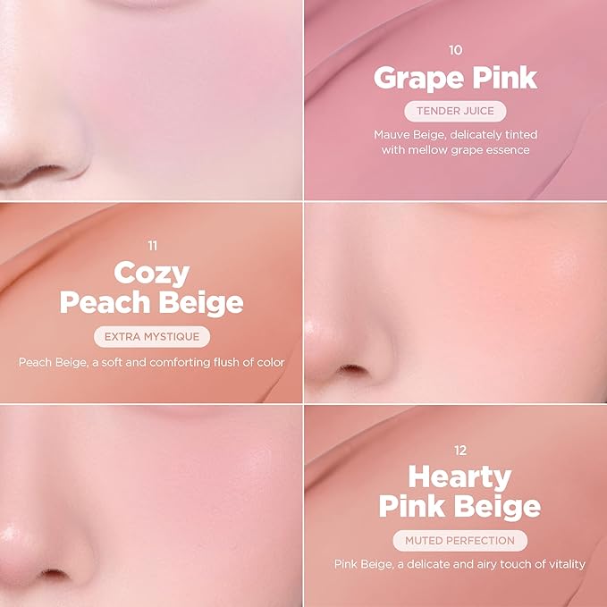 lilybyred LUV BEAM Cheek Balm | Soft Color, Glowy Finish, Creamy Texture | Natural-Looking Flush | Korean Beauty (01 Pure Coral)