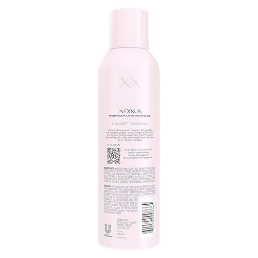 Nexxus Advanced Invisible Clean Dry Shampoo for Instant Oil Control & 72-Hour Freshness with Flexx-Adapt Technology 5 oz