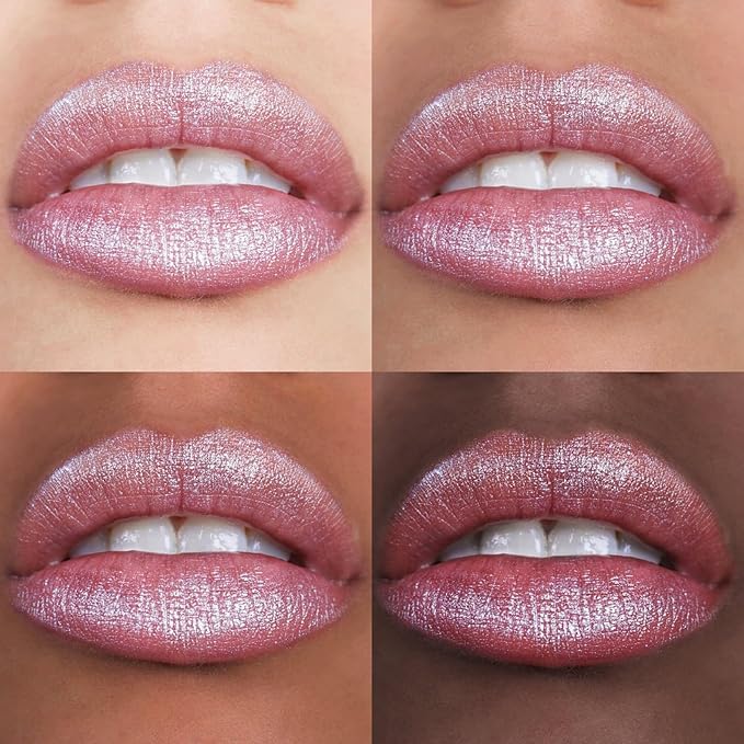 FOCALLURE Glisten Opal Shine Lipstick, High Impact Lip Color, Moisturizing Tinted Lip Balm, Lightweight & Hydrating Formula for Lip Care, GUEST FORM SKY