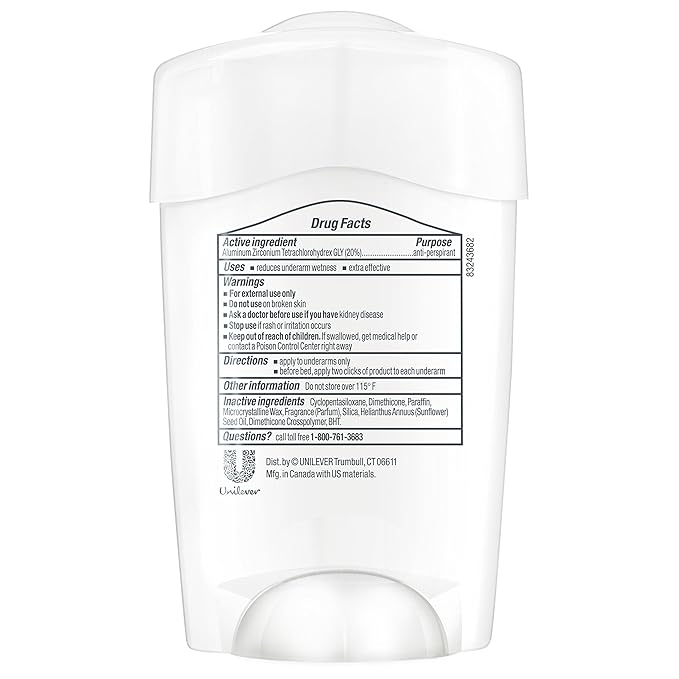 Dove Clinical Protection Antiperspirant Deodorant, Original Clean, 1.7 Ounce