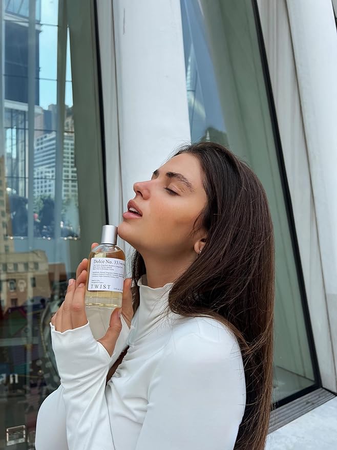 Twist Sky No. 101 - Eau De Parfum Inspired by A. Grande's Cloud, Long-Lasting Perfume For Women, Paraben Free, Vegan, Clean Ingredients, Fragrance - Spray 100 ml (3.4 fl. oz.)