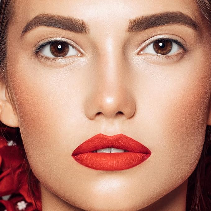 Rose Red Liquid Lipstick, LongLasting, Smudge Proof, Transfer Resistant Lip Color,Waterproof, Non-Transfer Formula (Enigma Edge)