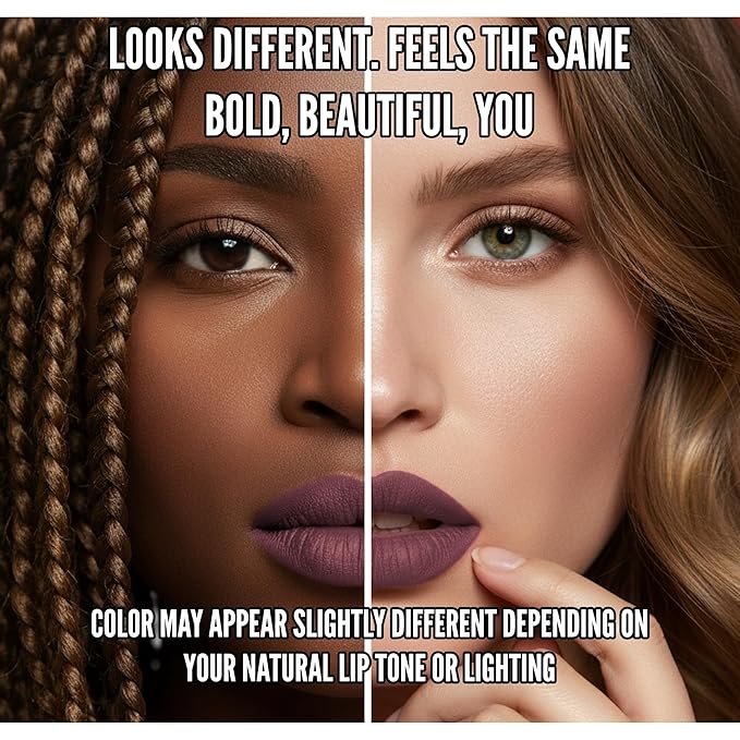 Mynena Mauve Long Lasting Lipstick for Women Waterproof & Transfer-Proof | Hydrating with Shea Butter | Bold Pigment Intense Matte Color Lip Stain | Talc-Free & Vegan Product that Performs | Eve