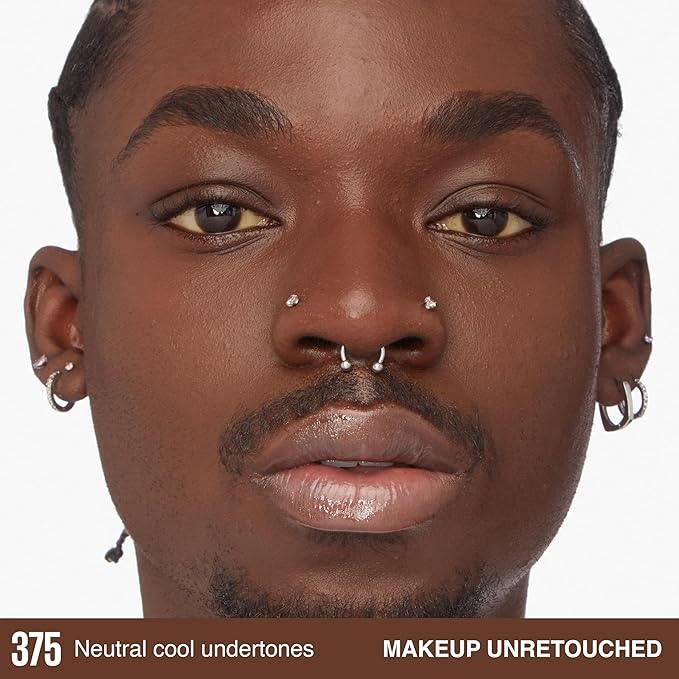 Maybelline Super Stay Lumi-Matte Foundation, Lightweight and Buildable Full Coverage Foundation Makeup For Up To 30HR Wear, 375, 1 Count