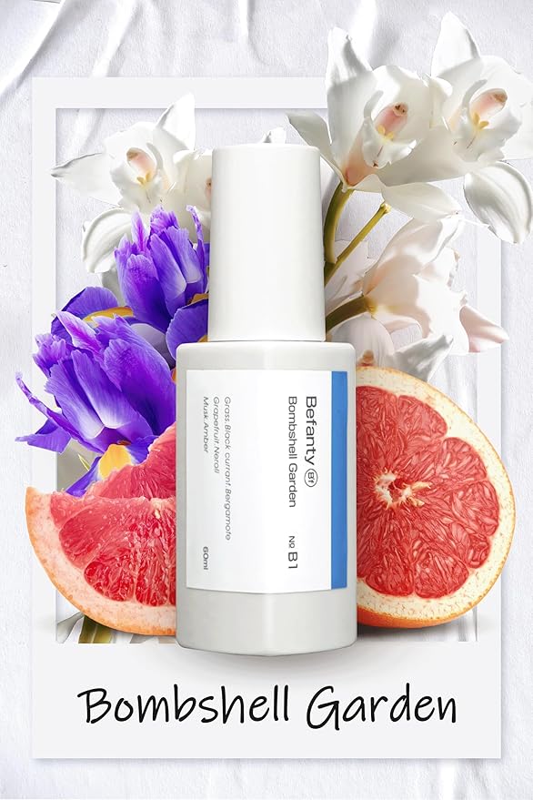 Natural Spray Deodorant for Women & Men, Aluminum-Free, 24 Hours Odor Protection, Long-Lasting Fragrance Body Mist, Travel Size, Suitable for Sensitive Skin – Bombshell Garden, 2.0 fl oz