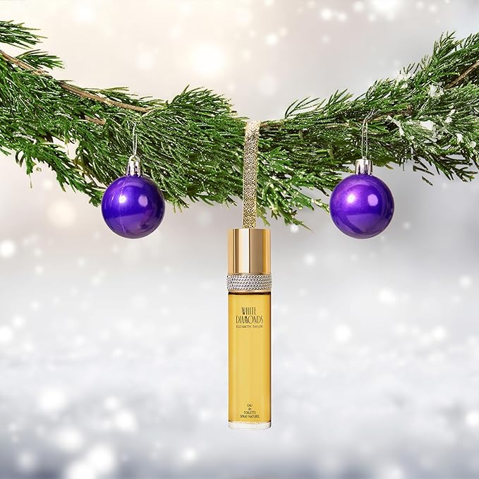 Elizabeth Taylor White Diamonds Women's Perfume, Long-Lasting Floral Fragrance, Eau de Toilette EDT Spray, Stocking Stuffer for Women, 0.5 fl oz