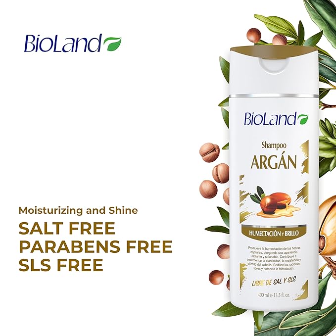 Argan Oil Shampoo - Nourishing & Revitalizing Shampoo for Treated & Dry Hair - 13.53 fl oz (400mL)