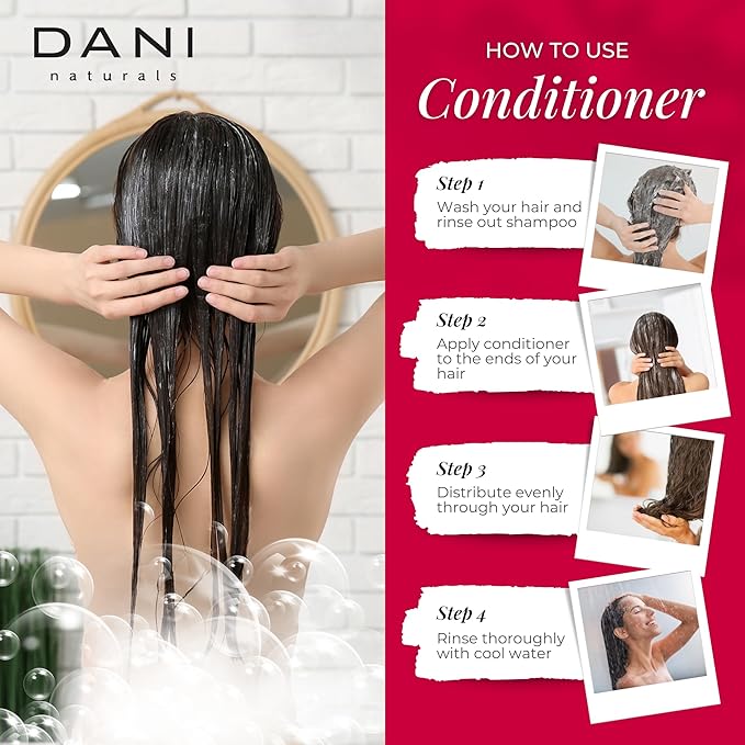 Naturals Conditioner – Citrus Rose, Detoxifying & Clarifying, Lightweight Hydration for Oily, Thick & Curly Hair, Color-Safe & Vegan, 12 oz