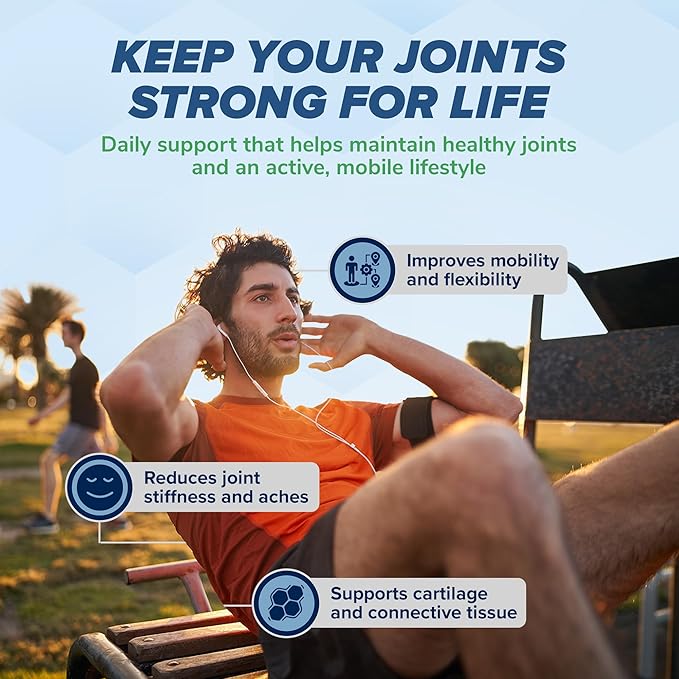 ArthroFlex Advanced Joint Health Supplement – 30 Capsules - Vital Joint Supplements for Women and Men, Type II Collagen Cartilage Supplement, Made in USA Health Care Supplements