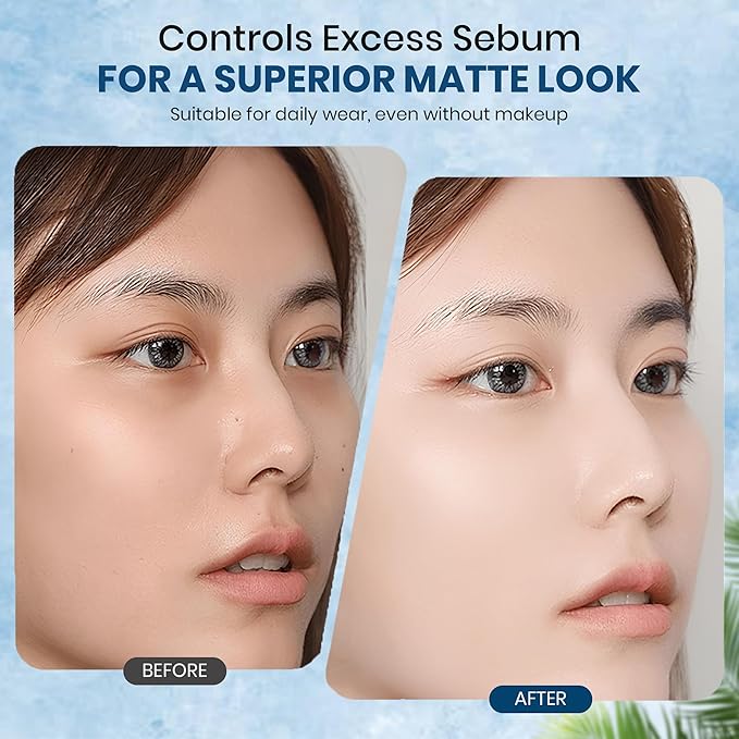 Club Suppin Translucent Setting Powder Foundation + Overnight Skincare, Finishing Powder Makeup & Face Powder for Women with Amino Acids, Shea Butter& Aloe, 24H Long-Lasting Japanese Skincare, WHITE