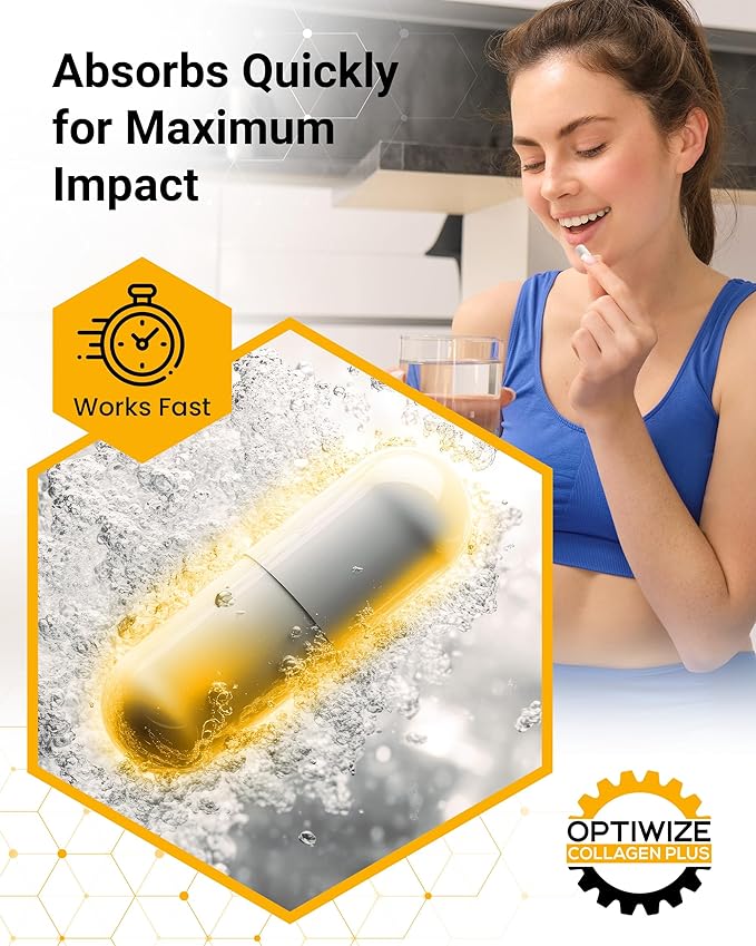 10-in-1 Joint Support Hydrolyzed Collagen,MSM, Hyaluronic Acid, Glucosamine,Chondroitin & More- Targets Joint Discomfort, Improves Mobility & Flexibility 320 Caps for Men & Women Made in USA