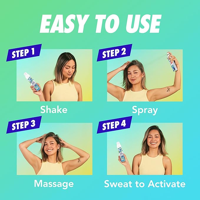 Batiste Dry Shampoo, Sweat Activated with Sweat Absorbing Technology, 5.71 OZ