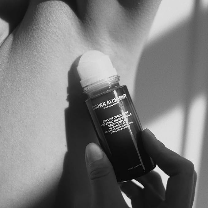 Grown Alchemist Roll-On Deodorant, Natural Aluminum Free, Icelandic Moss Extract & Sage Complex, 1.69 Ounce (50ml)