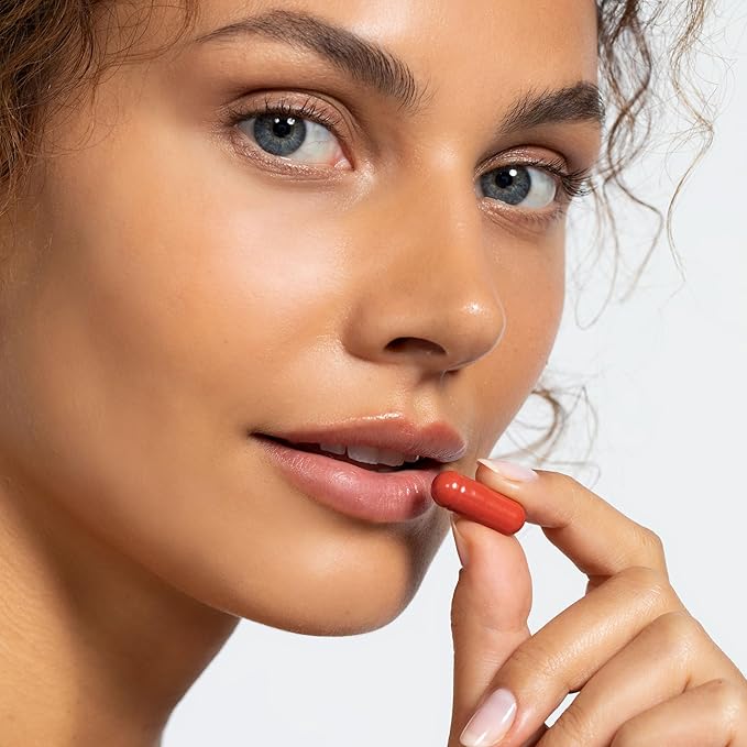 Vida Glow Hairology Hair Growth & Regrowth Capsules – Supports Thicker, Stronger Hair, Reduces Thinning & Loss with Biotin, 30 Vegan Capsules for Healthy Hair in Women