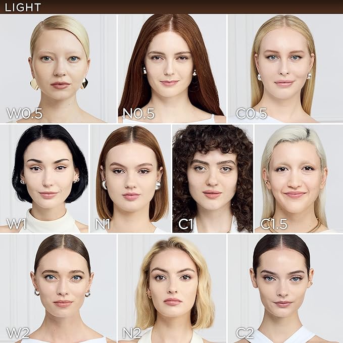 L'Oreal Paris True Match Super-Blendable Foundation, Medium Coverage Liquid Foundation Makeup, N1, Light, 1 Fl Oz