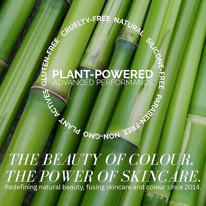 Fitglow Beauty Bamboo Hyaluronic Loose Setting Powder | Translucent Vegan Organic | Weightless Photo Finish | Pore Blurring | Natural Shine & Oil Control Makeup Finishing Powder | .32 oz / 9g