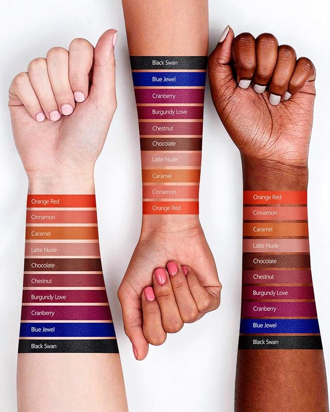 Burgundy Lipstick Long Lasting, Matte Liquid Lipsticks for Women Non Transfer Smudgeproof Smooth and Easy to Appy Cruelty Free Lip Color, M47 Burgundy Love