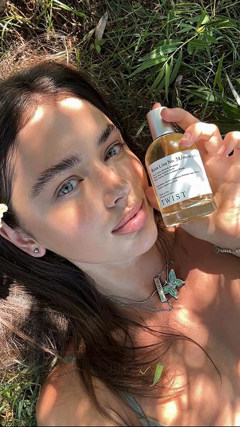 Twist Glow No. 99 - Inspired by Chlo.e EDP, Long-Lasting Perfume for Women, Rose & Peony, Vegan, Clean Ingredients, Fragrance – Spray 100 ml | 3.4 fl. oz.