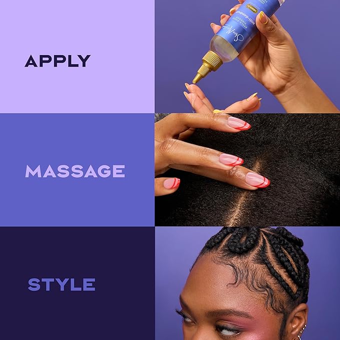 SheaMoisture Anti-Dandruff Leave-In Apple Cider Vinegar & Salicylic Acid To Soothe Scalp System for a Healthier Scalp 4 oz