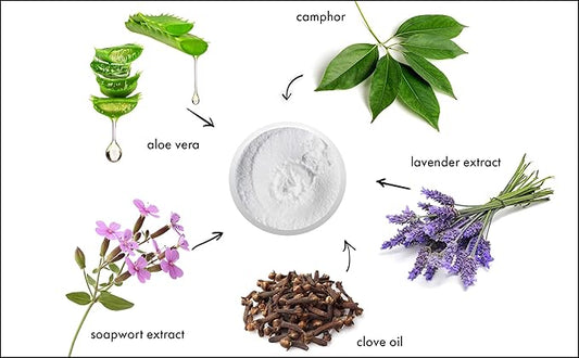 Raya Camphor Soufflé Facial Cleanser 8 oz (101) | pH Balanced Face Wash for Oily, Blemished, and Break-Out Skin | Helps Reduce White-Heads and Black-Heads and Clear Clogged Pores