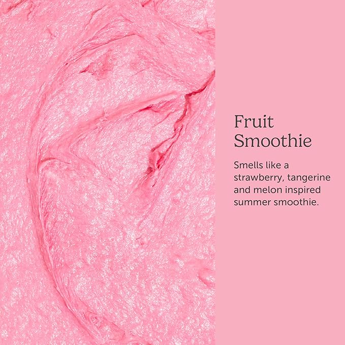 Nectar Life Whipped Soap and Shave Butter, Clean Bath Soap Non Toxic, Vegan (10 Ounce, Fruit Smoothie)