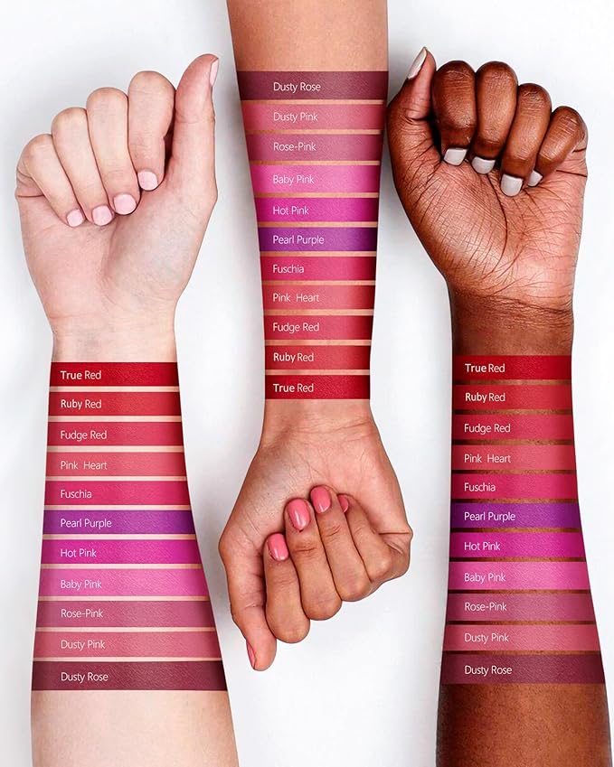 Red Lipstick Long Lasting, Matte Liquid Lipsticks for Women Non Transfer Smudgeproof Smooth and Easy to Appy Cruelty Free Lip Color, M13 True Red