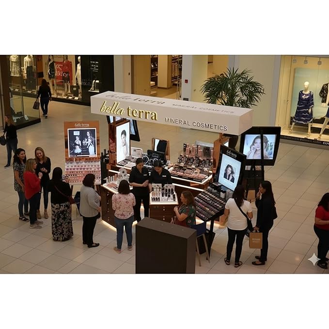 Bellaterra Cosmetics BB Cream – Tinted Moisturizer & Mineral Foundation Makeup, Dark 107 – Lightweight, Oil-Free, Buildable Coverage, Matte Finish, Anti-Aging Concealer, Clean Beauty, 1.69 oz