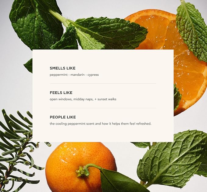 By Rosie Jane Chill Full Body Deodorant Spray - Aluminum Free Deodorant and Body Spray for Women & Men - Enriched with Peppermint, Mandarin & Cypress - Suitable for Sensitive Skin (53ml)