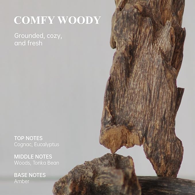 Atom Fresh Natural Deodorant For Woman – 72H Triple Odor Defense – Aluminum-Free, Baking Soda-Free – With Amino Acids, Mineral Powder, Plant-based Starch – Comfy Woody – Skin Safe – 2.9 oz