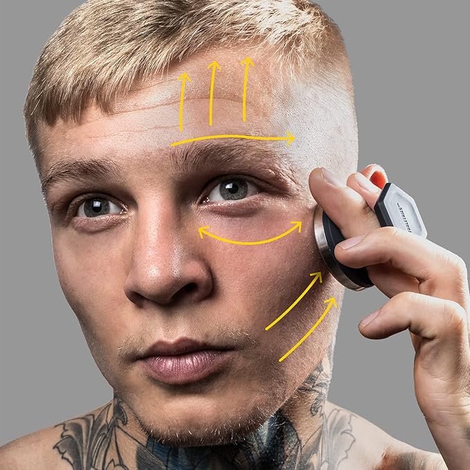 TOOLETRIES The Endswell - Face Tool for Skincare, Facial Beauty Roller - Stainless Steel Massager for Eyes, Face, and Skin Care - for Muscle Relaxing, Wrinkles, Dark Circles, and Fine Lines