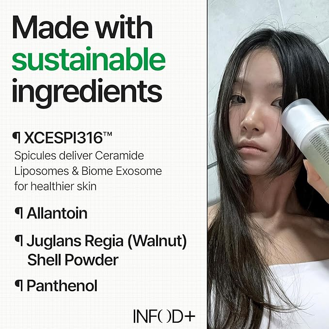 INFODPLUS XCESPI316 Gel Cleanser – Exosome & Walnut Powder Foaming Face Wash for Deep Pore Cleansing, Oil Control & Blackhead Care | Korean Cleanser for Men & Women, 100ml