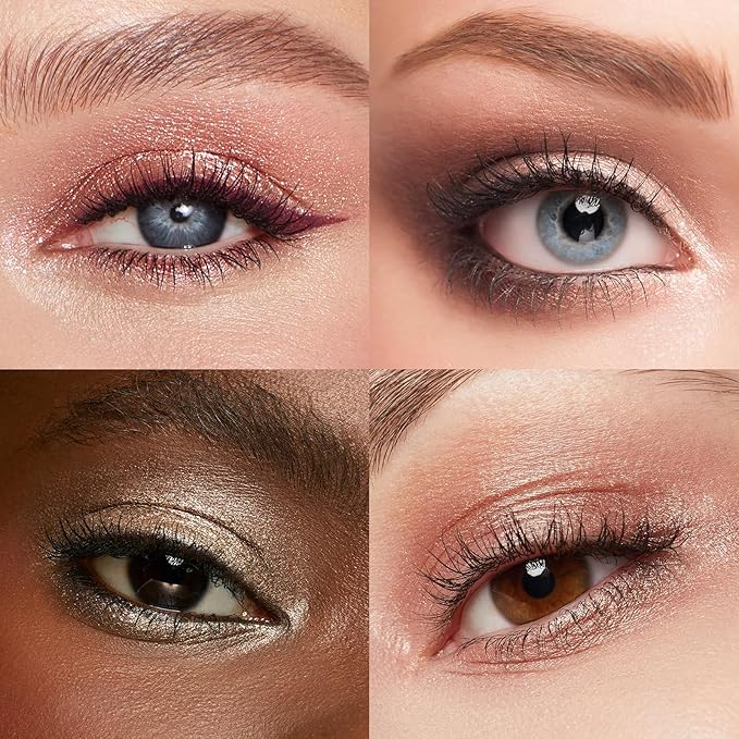 Neutral Eyeshadow Palette, Nude Eyeshadow Palette, Matte Eye Shadow Makeup Palette with Mirror, Long-Lasting Wear, Vegan, Cruelty-Free - 0.5oz (Satin Rose)