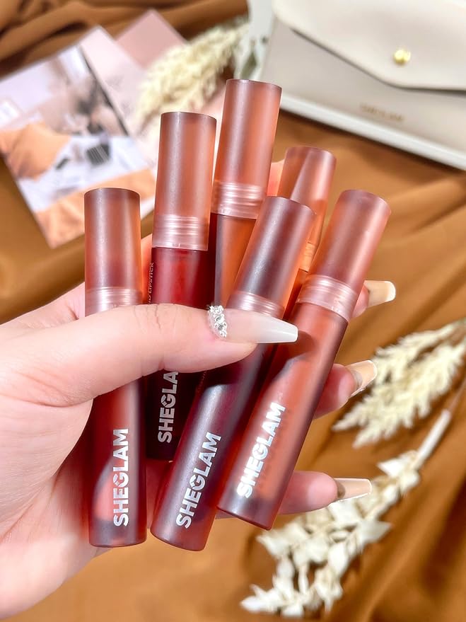 SHEGLAM Soft Haze Lip Blur Waterproof Liquid Lipstick Matte Transfer-Proof Lip Tint Lasting Super Stay Lip Stain-Play Date