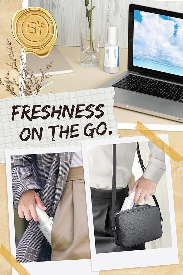 Natural Spray Deodorant for Women & Men, Aluminum-Free, 24 Hours Odor Protection, Long-Lasting Fragrance Body Mist, Travel Size, Suitable for Sensitive Skin – Cedar Taylor, 2.0 fl oz