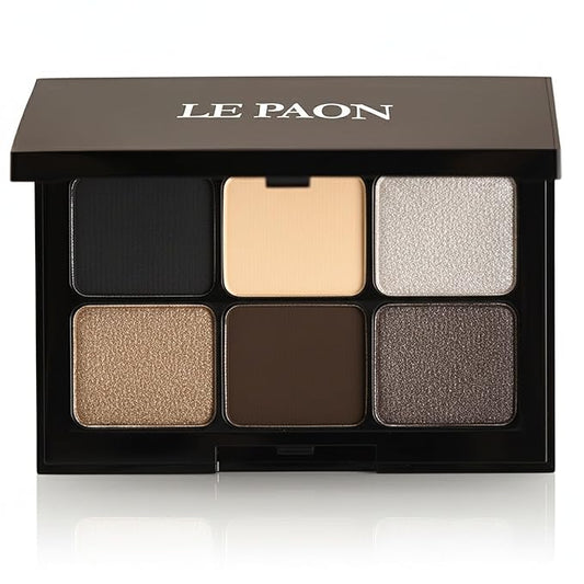 Starlight Eyeshadow Palette (Smoky Nights) – 6 Highly Pigmented, Crease-Proof Matte & Shimmer Shades