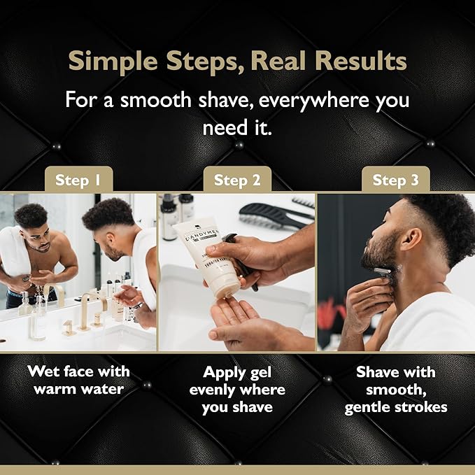 Shave Gel – Precision Shave with Hydration – 5 oz (1-pack, Obsidian Cardamom)