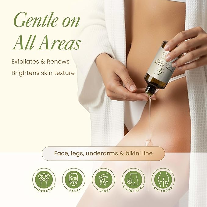 Skin Care Solution | Ingrown Hairs, Razor Bumps, Shaving/Waxing 5oz (150ml)