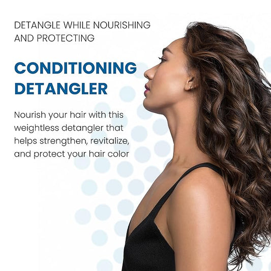 ALOXXI Conditioning Detangler Weightless Leave-In Conditioner for Color Protection and Manageability, 10.1 Oz