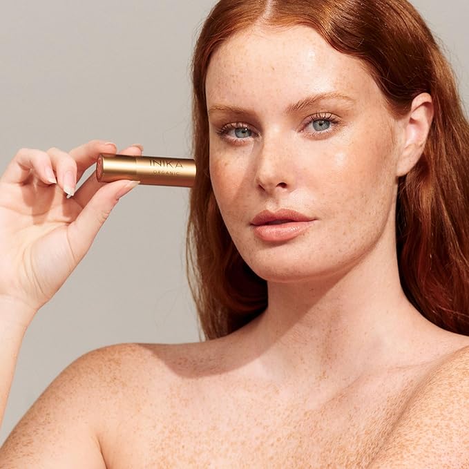 INIKA Organic Lipstick | Non-Toxic, Vegan and Cruelty-Free Makeup Enriched with Jojoba Oil, Moisturizing Shea Butter and Long-Lasting Pigment | Soft Coral