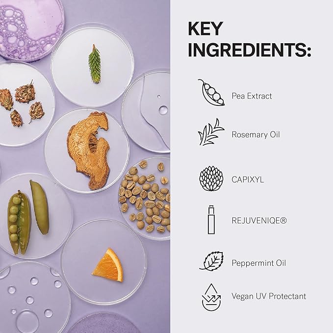 MONAT IR Clinical Thickening Shampoo & Conditioner Set – Hair Strengthening & Volumizing System for Thicker, Fuller-Looking Strands – Natural Hair Care with Rosemary, Mint & Pea Extract