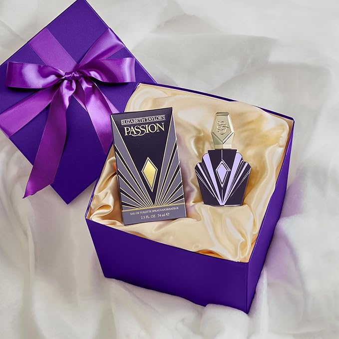 Elizabeth Taylor Passion Women's Perfume, Long-Lasting Eau De Toilette EDT Spray, Gift for Her, 2.5 fl oz